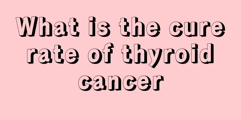 What is the cure rate of thyroid cancer
