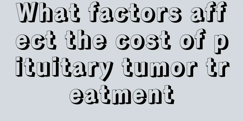 What factors affect the cost of pituitary tumor treatment