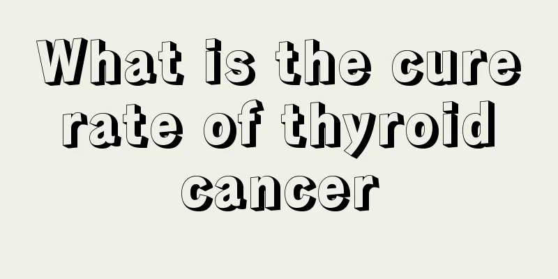 What is the cure rate of thyroid cancer