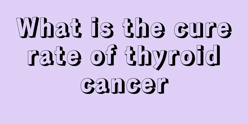 What is the cure rate of thyroid cancer