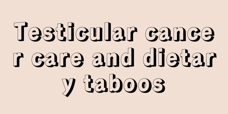 Testicular cancer care and dietary taboos