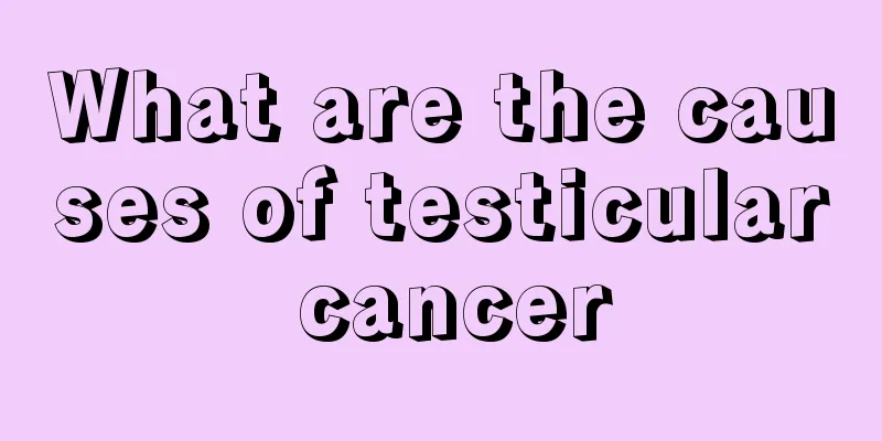 What are the causes of testicular cancer