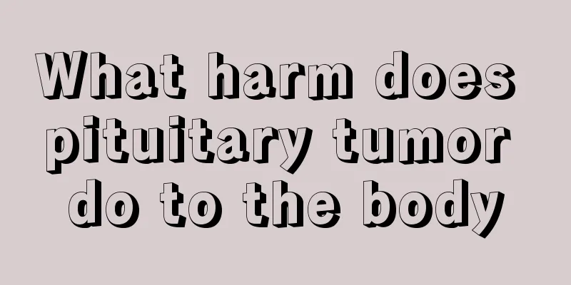 What harm does pituitary tumor do to the body