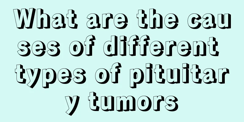 What are the causes of different types of pituitary tumors