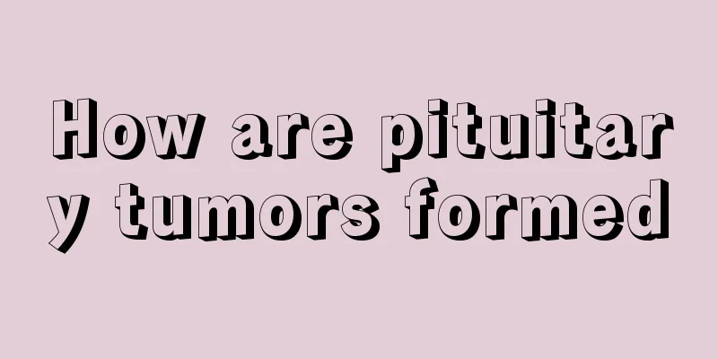How are pituitary tumors formed
