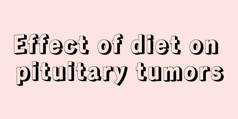 Effect of diet on pituitary tumors
