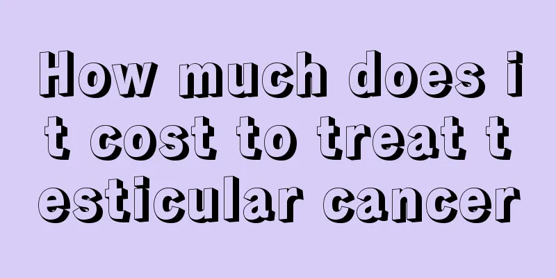 How much does it cost to treat testicular cancer