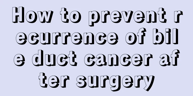 How to prevent recurrence of bile duct cancer after surgery