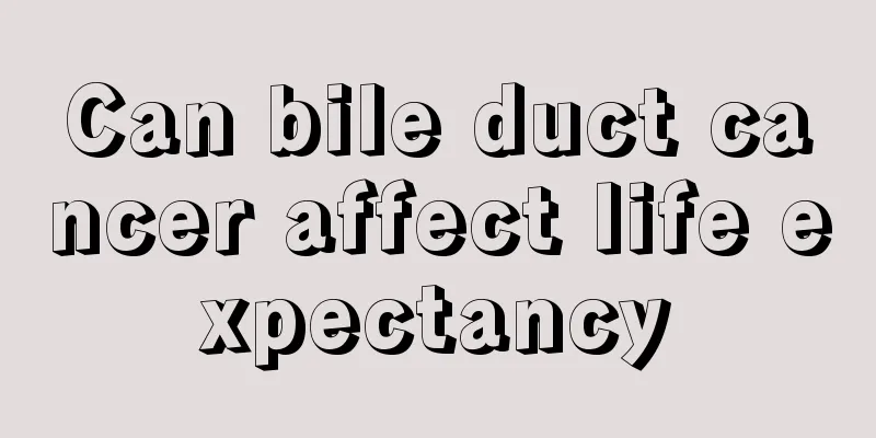 Can bile duct cancer affect life expectancy