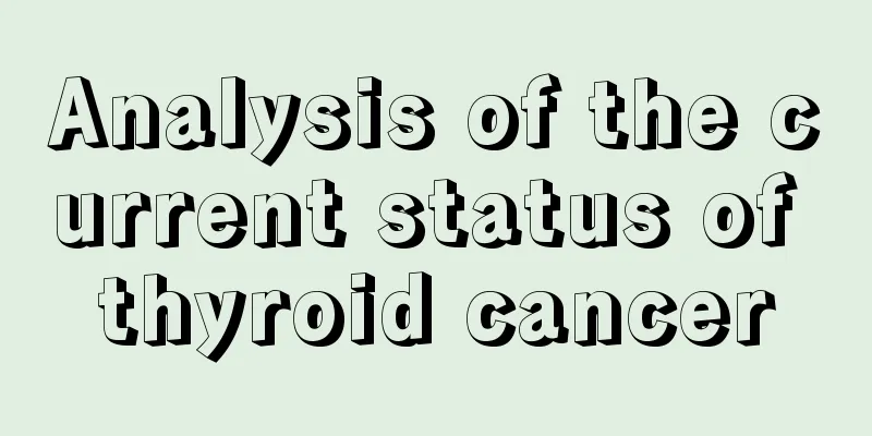 Analysis of the current status of thyroid cancer
