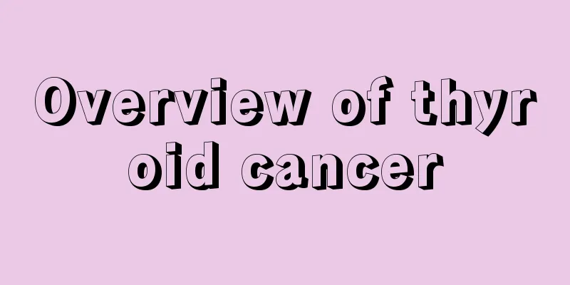 Overview of thyroid cancer