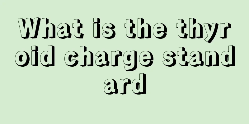 What is the thyroid charge standard