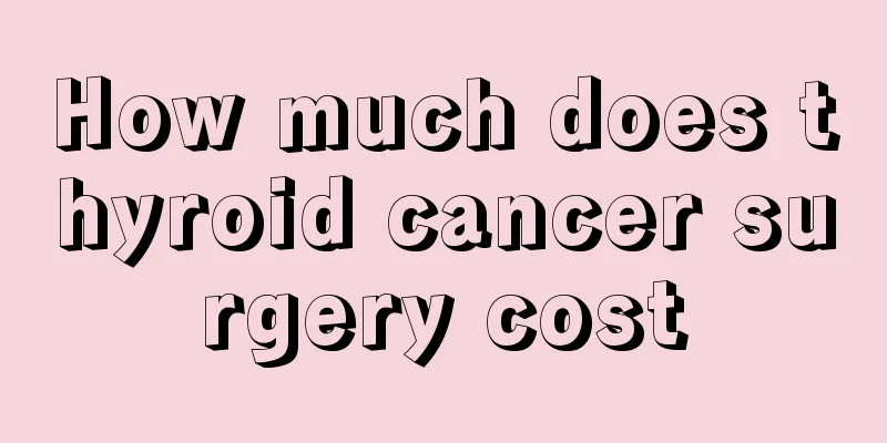 How much does thyroid cancer surgery cost