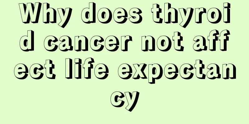 Why does thyroid cancer not affect life expectancy