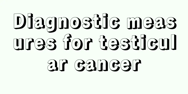 Diagnostic measures for testicular cancer