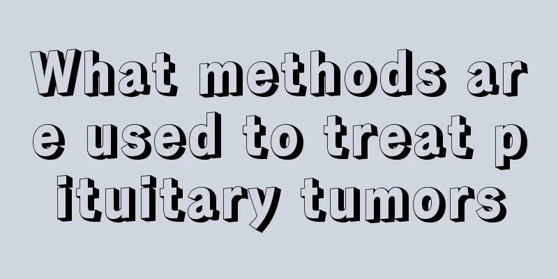 What methods are used to treat pituitary tumors