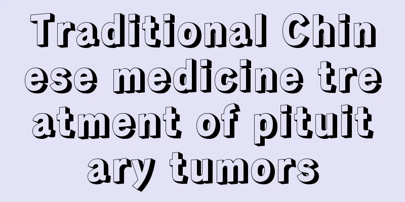 Traditional Chinese medicine treatment of pituitary tumors