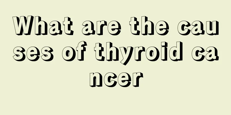 What are the causes of thyroid cancer