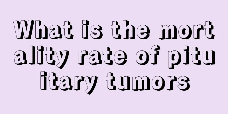 What is the mortality rate of pituitary tumors