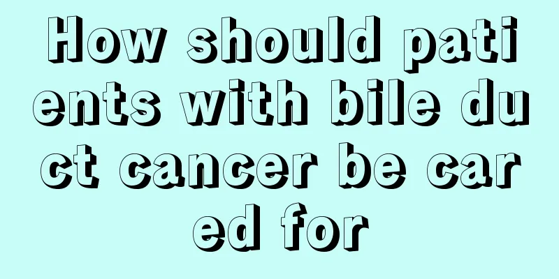 How should patients with bile duct cancer be cared for