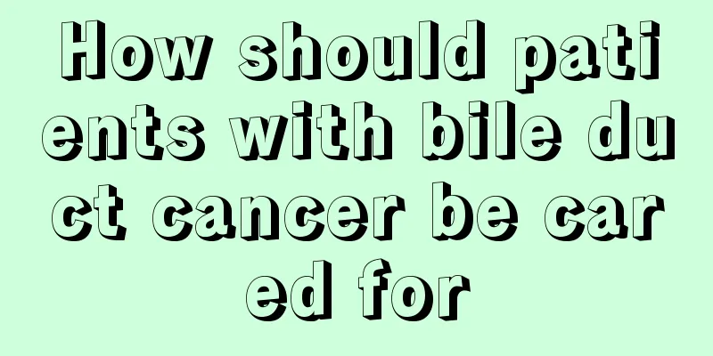 How should patients with bile duct cancer be cared for