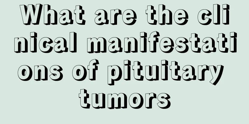 What are the clinical manifestations of pituitary tumors
