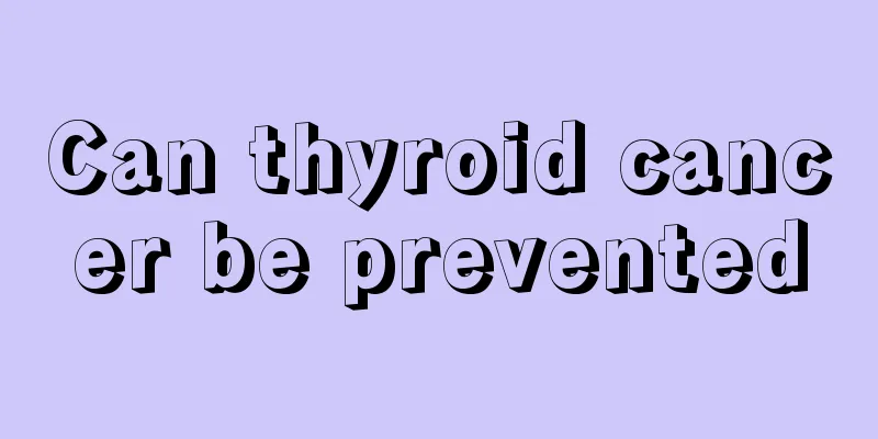 Can thyroid cancer be prevented