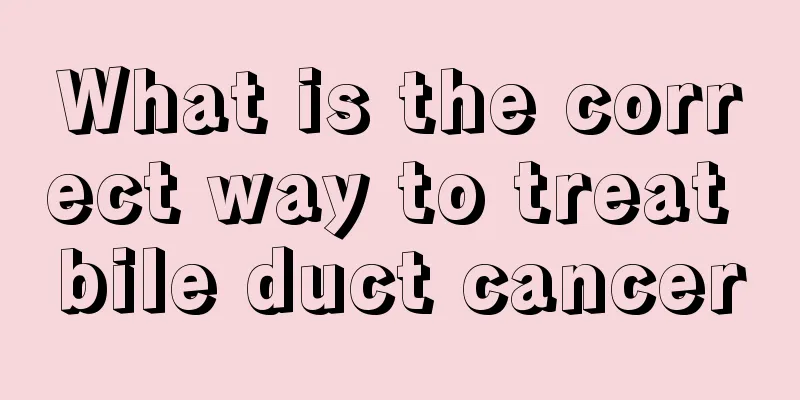 What is the correct way to treat bile duct cancer