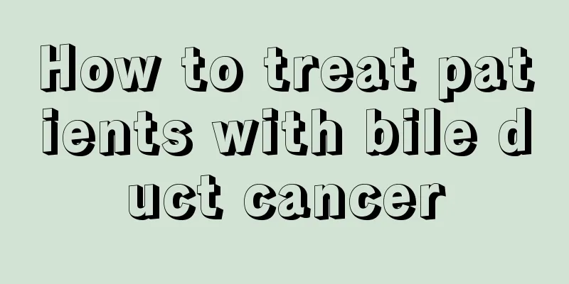 How to treat patients with bile duct cancer