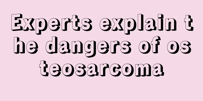 Experts explain the dangers of osteosarcoma