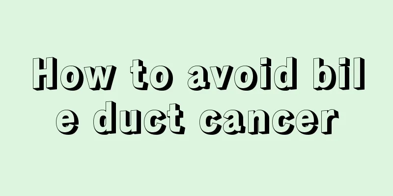 How to avoid bile duct cancer