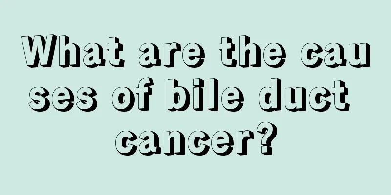 What are the causes of bile duct cancer?