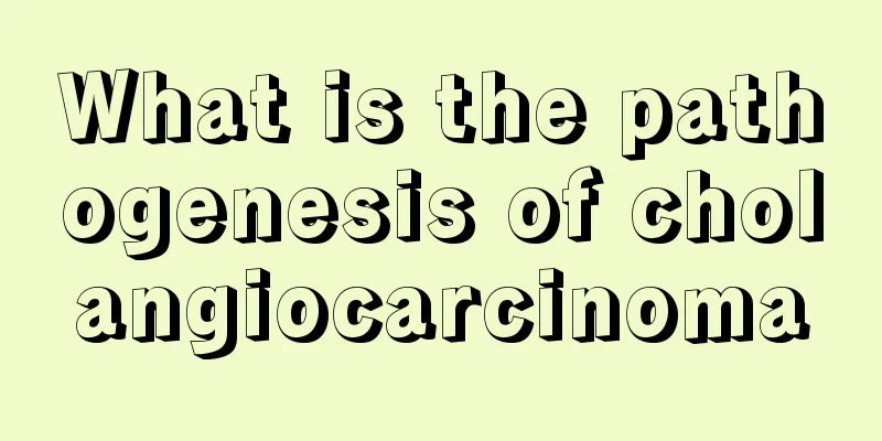 What is the pathogenesis of cholangiocarcinoma