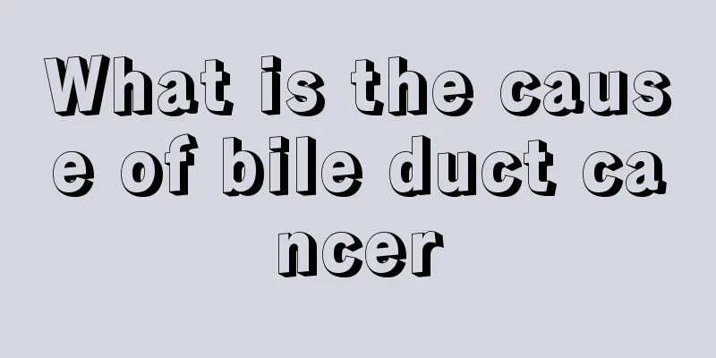 What is the cause of bile duct cancer