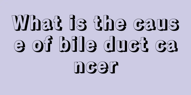 What is the cause of bile duct cancer