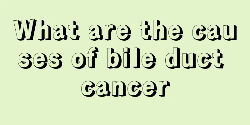 What are the causes of bile duct cancer