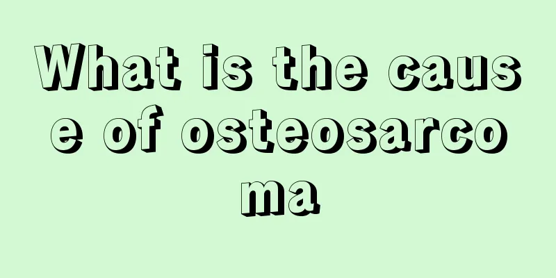 What is the cause of osteosarcoma