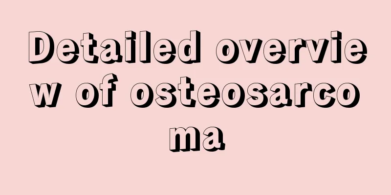 Detailed overview of osteosarcoma