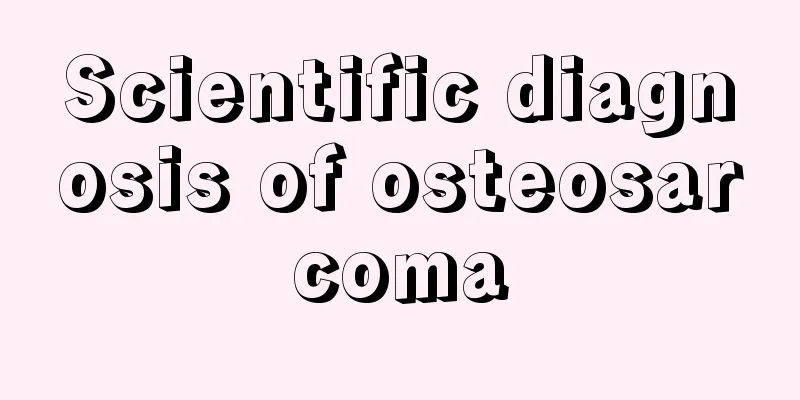 Scientific diagnosis of osteosarcoma