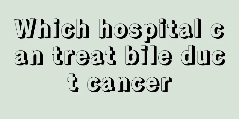 Which hospital can treat bile duct cancer