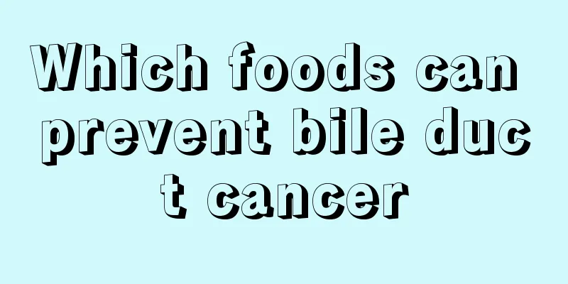 Which foods can prevent bile duct cancer