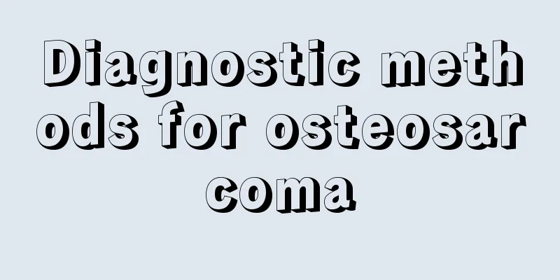 Diagnostic methods for osteosarcoma