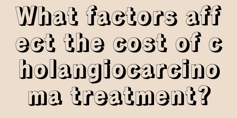 What factors affect the cost of cholangiocarcinoma treatment?