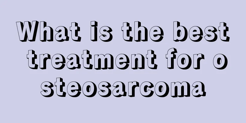 What is the best treatment for osteosarcoma