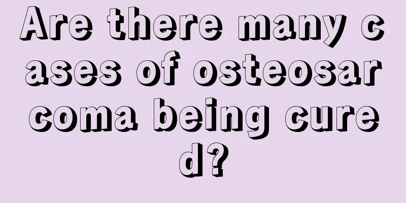 Are there many cases of osteosarcoma being cured?