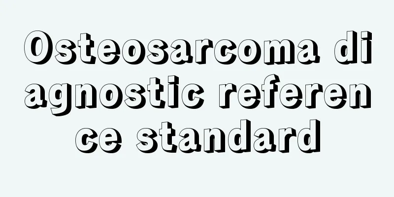 Osteosarcoma diagnostic reference standard