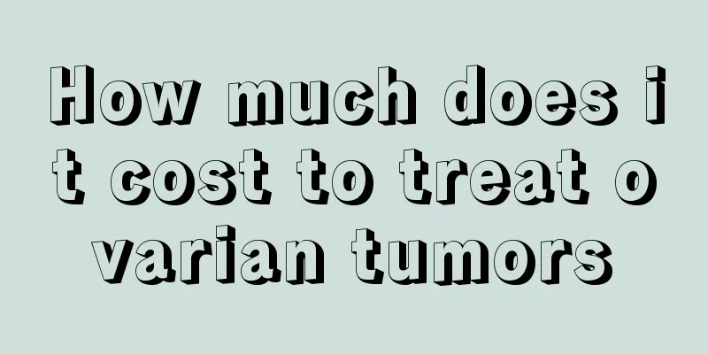 How much does it cost to treat ovarian tumors