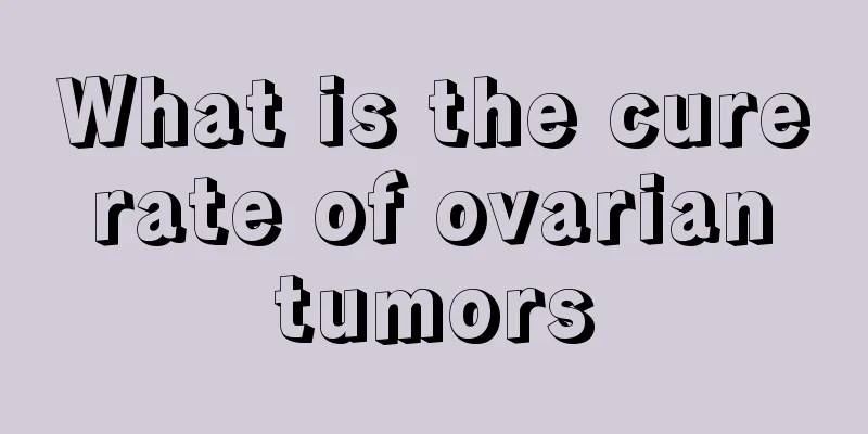What is the cure rate of ovarian tumors