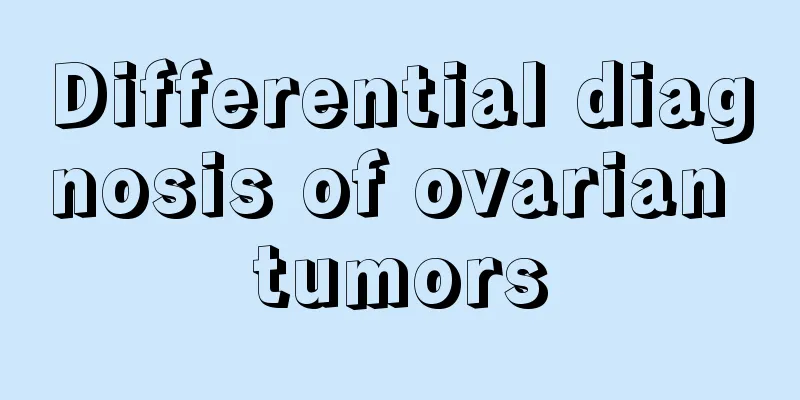Differential diagnosis of ovarian tumors
