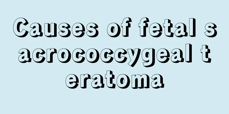 Causes of fetal sacrococcygeal teratoma